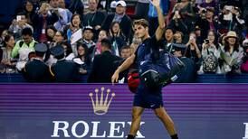 Roger Federer es eliminado en la primera ronda del Masters de Shanghái