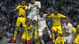 Real Madrid empata en casa ante el Villarreal