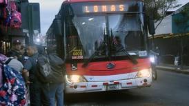 MOPT concede plazo de gracia a autobuseros para sustituir buses viejos