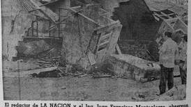 Hace 50 años: Mar causó destrozos en viviendas de Cieneguita, Limón