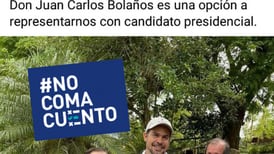 #NoComaCuento: Juan Carlos Bolaños no será el candidato del Partido Republicano Social Cristiano