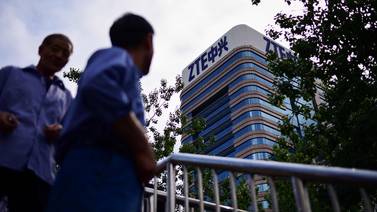 Trump anunció acuerdo sobre el grupo chino de telecomunicaciones ZTE