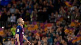Andrés Iniesta dice adiós al Barcelona con una fiesta en el Camp Nou