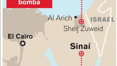 Yihadistas arremeten con ataques en Sinaí, Egipto