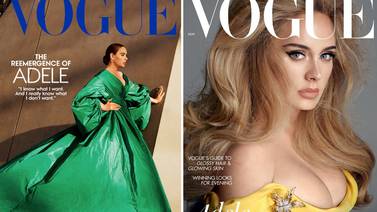 Adele sorprende con nueva figura en la portada de la revista ‘Vogue’