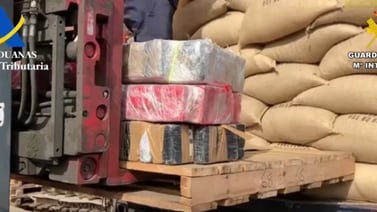 419 kilos de cocaína llegaron a Barcelona desde Costa Rica