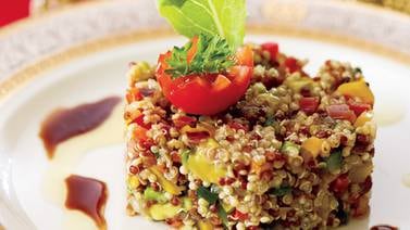  Ensalada multicolor de quinoa