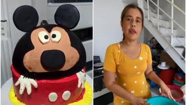 Mujer que hizo la fallida torta de Mickey Mouse en Colombia se defiende y afirma que la gente habla sin saber