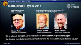 Descubridores de las ondas gravitacionales se dejan Nobel de Física