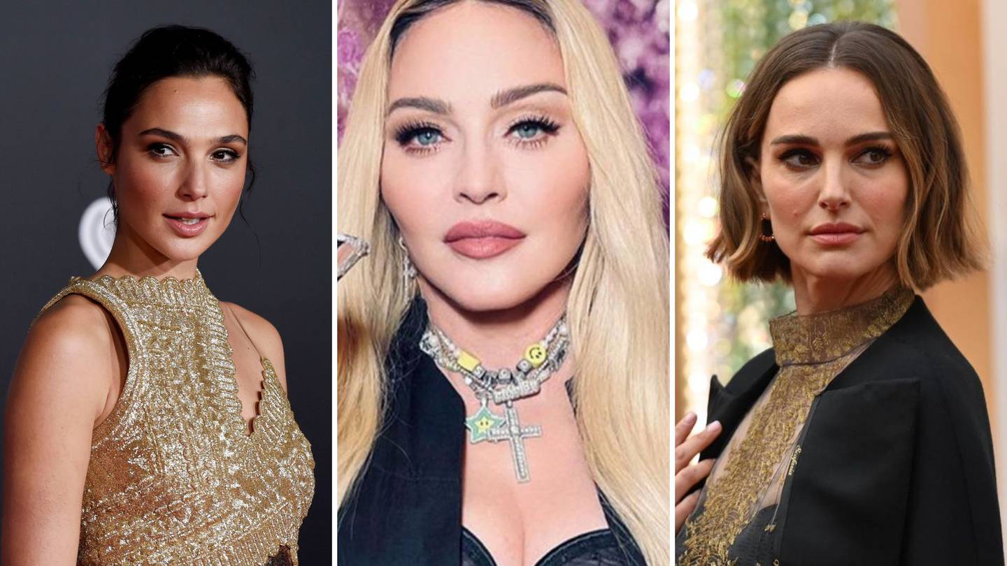 Gal Gadot, Madonna y Natalie Portman son tres de las celebridades que apoyan a Israel por el ataque de Hamás.