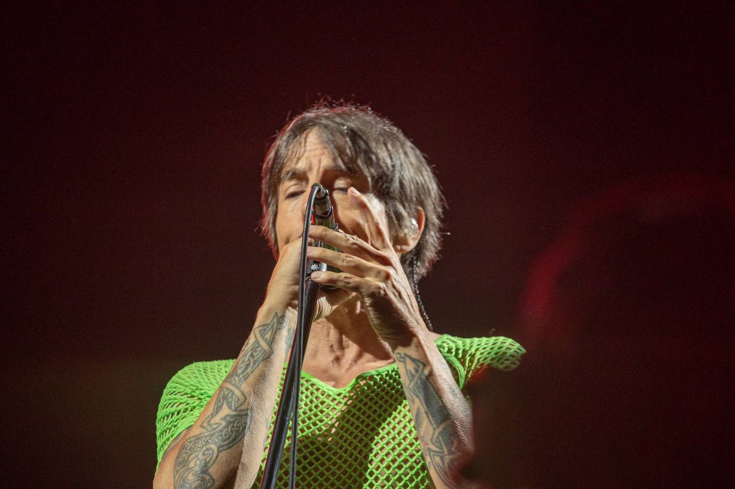 31/10/2023, San José, Estadio Nacional, concierto de los Red Hot Chili Peppers, Fotografía José Cordero