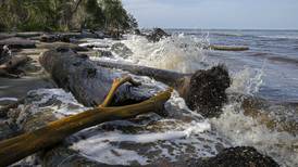 Cambio climático acorta   las playas de Costa Rica