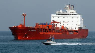 Irán anuncia captura de un petrolero británico en el Golfo