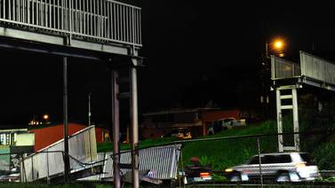 Tramo de Circunvalación cierra esta noche por sustitución de puente derribado por grúa