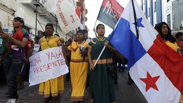Indígenas panameños acuerdan cese de protestas