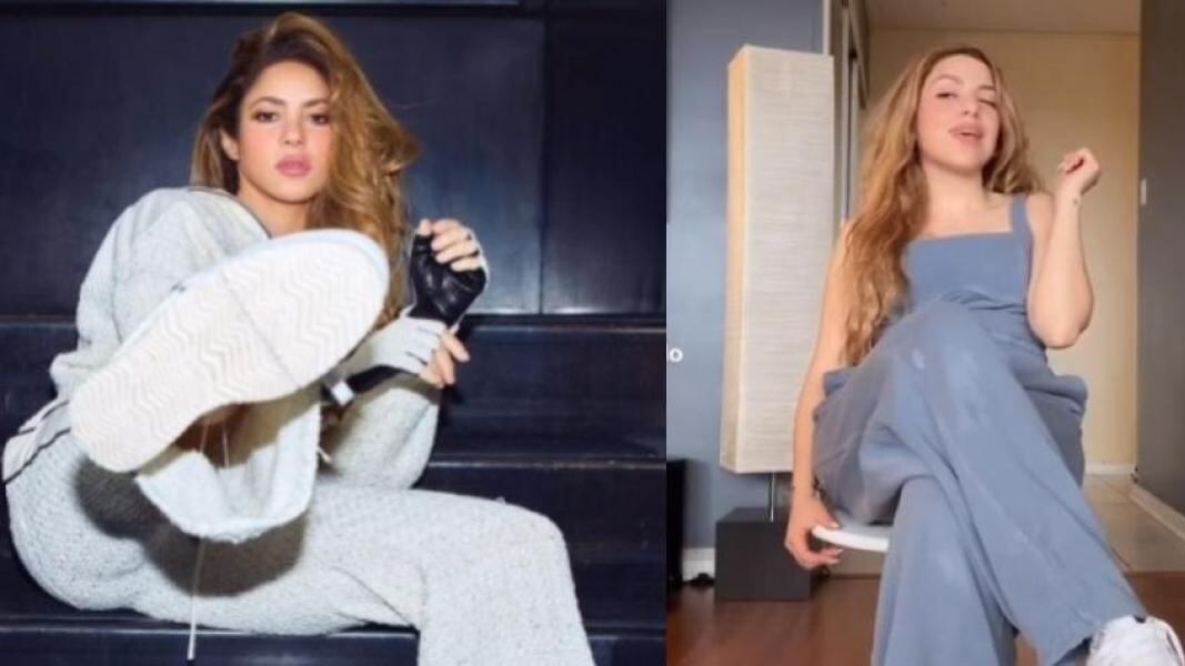 Shakira compartió en sus redes sociales el video de su doble, quien imita un reto suyo en TikTok.