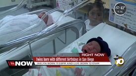 Nacen mellizos en años diferentes: uno en 2015 y otro en 2016
