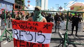 ‘Resistencia’ hondureña  marcha  en Tegucigalpa