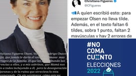 Christiana Figueres desmiente mensaje que le atribuyen en redes y critica faltas de ortografía