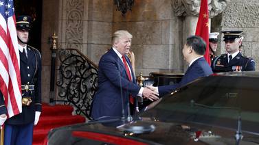 Donald Trump recibe al presidente de China, Xi Jinping, para   reunión con agenda abierta