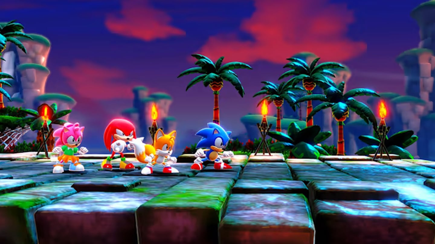 El primer videojuego de las carreras de Sonic se lanzó en 1991, con la compañía Sega Génesis.