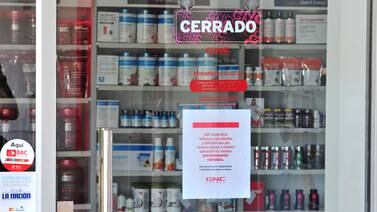 GNC  cierra sus     tiendas  en Costa Rica por disputa con   Ministerio de Salud