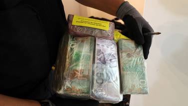 Policía confiscó al narco ¢985 millones en efectivo  en el 2015