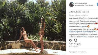 Las hijas gemelas de Julio Iglesias cautivan miradas en Instagram