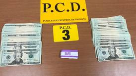 Pasajera intentó ingresar por el aeropuerto Juan Santamaría con $58.000 escondidos en una cartera