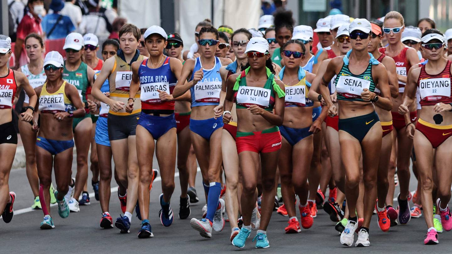 Noelia Vargas, 20 kilómetros, marcha olímpica