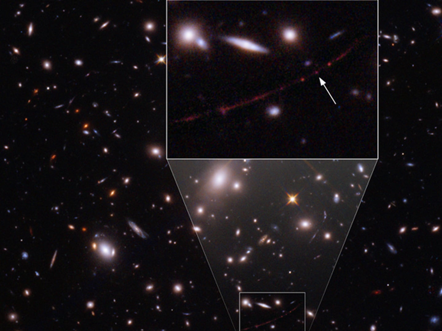 The Hubble Space Telescope shows: This is what the farthest star from Earth looks like so far!