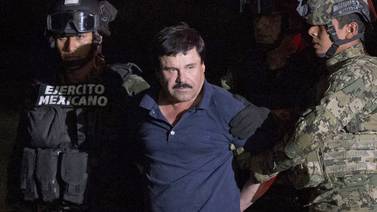 Estados Unidos espera la extradición del Chapo a finales de año