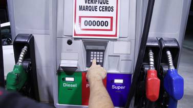 Aresep alista rebajas de ¢75 en gasolina regular y ¢58 en diésel para enero