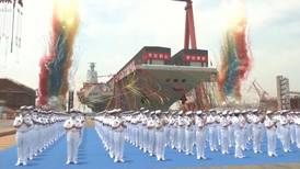 China marca importante hito militar con presentación de su tercer portaviones