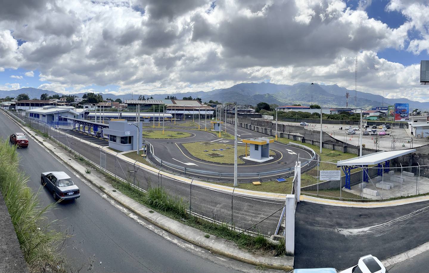 22/12/2022, San José, Parque de La Paz, nuevas instalaciones donde harán la prueba de manejo en San Jose.