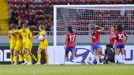 Selección Femenina Sub-20 de Costa Rica pasó de la ilusión a la desazón y el sufrimiento físico