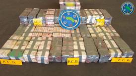 PCD intercepta  906 kilos de cocaína que iban hacia Holanda desde muelle de Moín