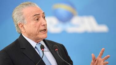 Juicio ante tribunal electoral de Brasil podría sacar del poder al presidente Michel Temer