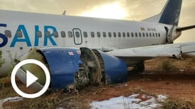 Boeing 737 se sale de la pista en Senegal y deja 11 heridos