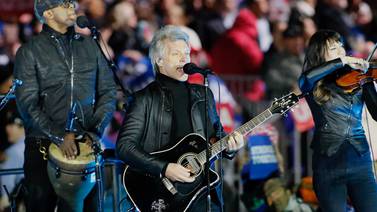 Artistas como Madonna y Bon Jovi dan último empujón a Hillary Clinton  