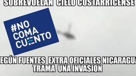 #NoComaCuento: Helicópteros que sobrevuelan el país no están relacionados con Nicaragua