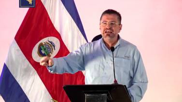 Rodrigo Chaves renuncia a sus proyectos de ley sobre seguridad ciudadana
