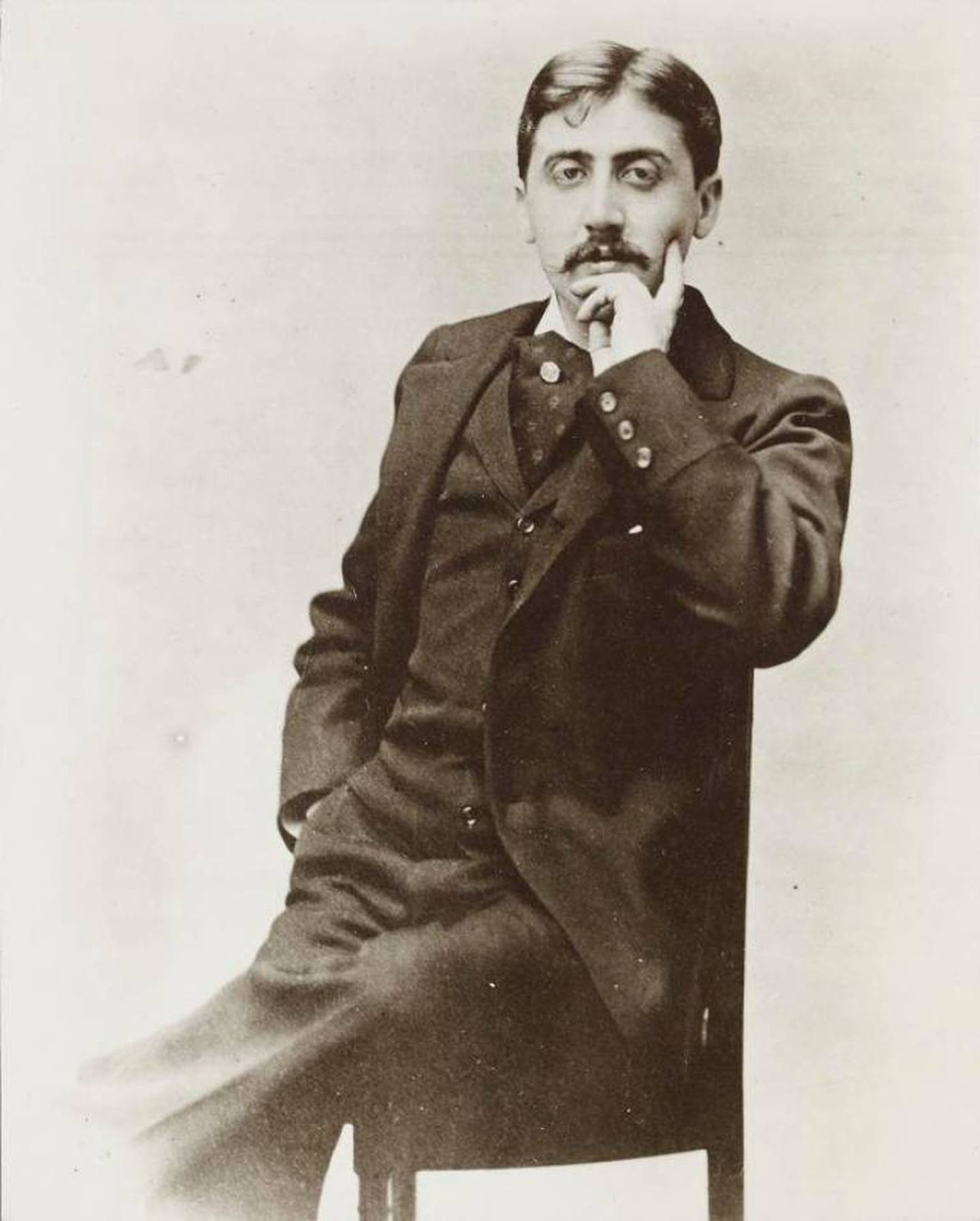 Foto de Marcel Proust en 1895 hecha por Otto Wegener (1849-1924).