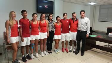   Promesas del tenis de Costa Rica medirán su nivel en la  Junior Davis Cup