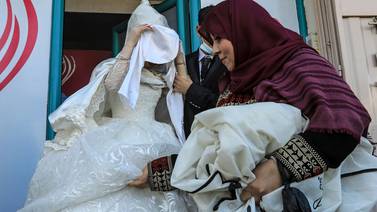 Las bodas son  más baratas en tiempo de coronavirus en la franja de Gaza