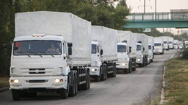 Kiev condiciona entrada a convoy ruso con ayuda  
