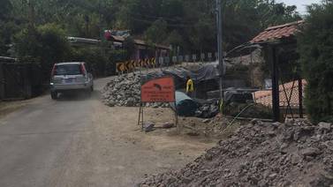 Carretera en Copalchí de Cartago estará cerrada más de un mes 