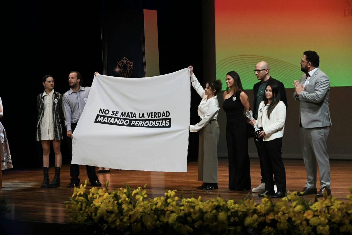 11/03/2024, San Jose, Teatro Nacional, entrega de Los Premios Nacionales.