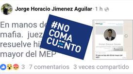#NoComaCuento: Juez que declaró ilegal la huelga en MEP no es hijo del oficial mayor de esa institución 