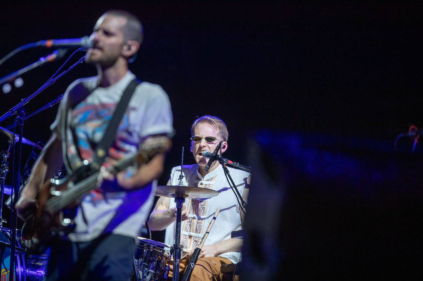 31/10/2023, San José, Estadio Nacional, concierto de los Red Hot Chili Peppers, primer grupo Telonero Irontom Fotografía José Cordero